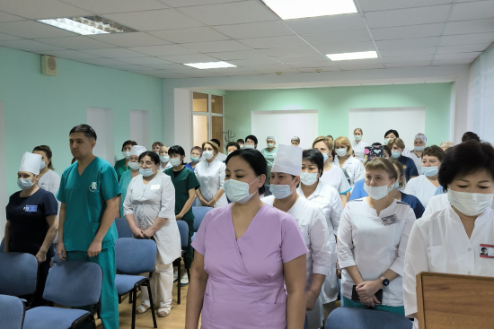 Минутa памяти нашей коллеги